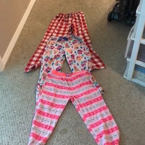 3 pairs of kids pajama pants